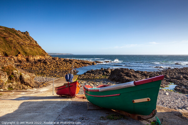 Priest Cove near St Just in Cornwall. Picture Board by Jim Monk