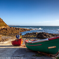 Buy canvas prints of Priest Cove near St Just in Cornwall. by Jim Monk