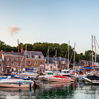 Buy canvas prints of Padstow Harbour, Cornwall. by Jim Monk