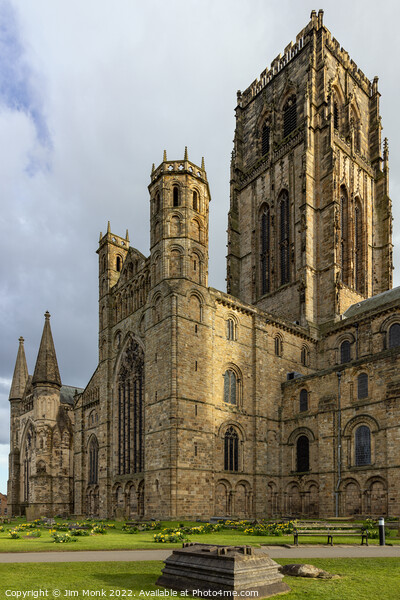 Durham Cathedral  Picture Board by Jim Monk
