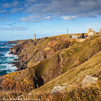 Buy canvas prints of Levant Mine, Cornwall by Jim Monk