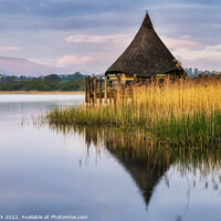Buy canvas prints of The Crannog by Jim Monk