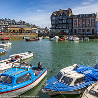 Buy canvas prints of Inner Harbour, Dartmouth by Jim Monk