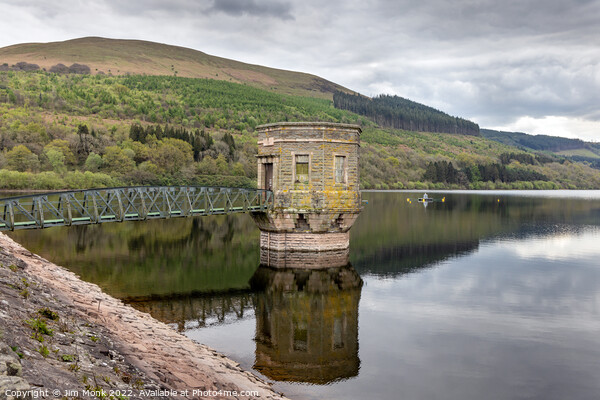 Talybont Reservoir, Brecon Beacons Picture Board by Jim Monk