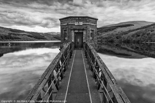 The Tower at Talybont Reservoir Picture Board by Jim Monk