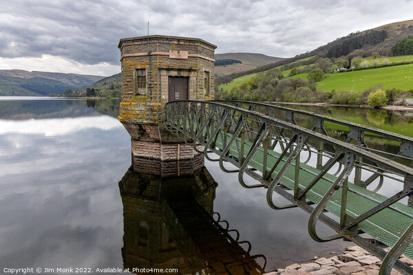 Talybont Reservoir, Brecon Beacons National Park Picture Board by Jim Monk