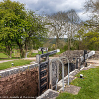 Buy canvas prints of Monmouthshire and Brecon Canal, Llangynidr by Jim Monk