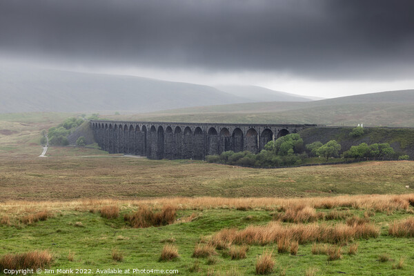 Ribblehead Viaduct Picture Board by Jim Monk
