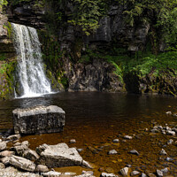 Buy canvas prints of Thornton Force, Yorkshire Dales by Jim Monk
