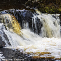 Buy canvas prints of Snow Falls Waterfall Close-Up by Jim Monk
