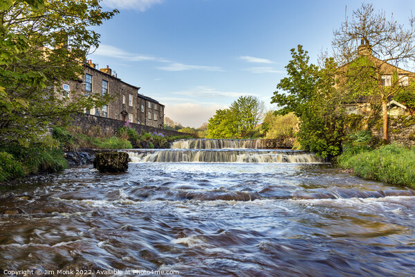 Gayle Falls, North Yorkshire Picture Board by Jim Monk