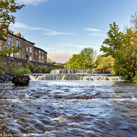 Buy canvas prints of Gayle Falls, North Yorkshire by Jim Monk
