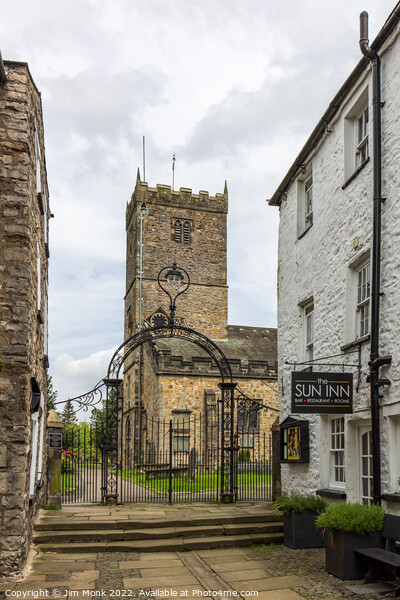 St Mary's Church, Kirkby Lonsdale Picture Board by Jim Monk