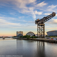 Buy canvas prints of River Clyde, Glasgow. by Jim Monk