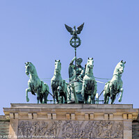 Buy canvas prints of  Brandenburg Gate by Jim Monk