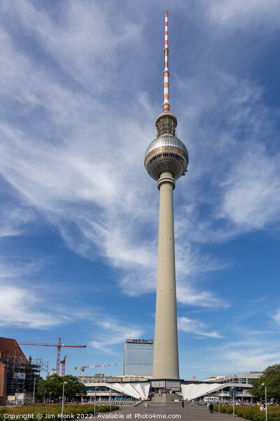 TV Tower, Berlin Picture Board by Jim Monk