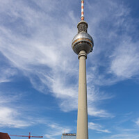 Buy canvas prints of TV Tower, Berlin by Jim Monk