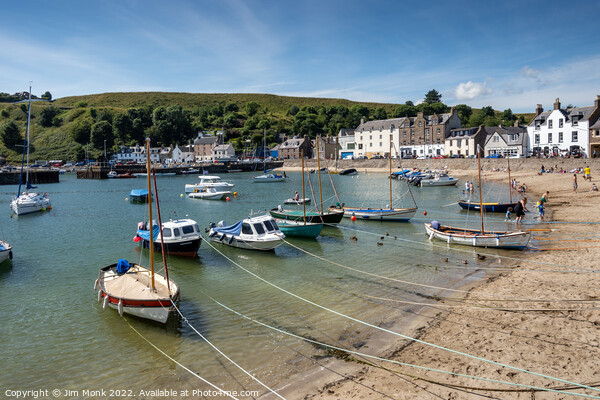 Stonehaven Harbour Picture Board by Jim Monk