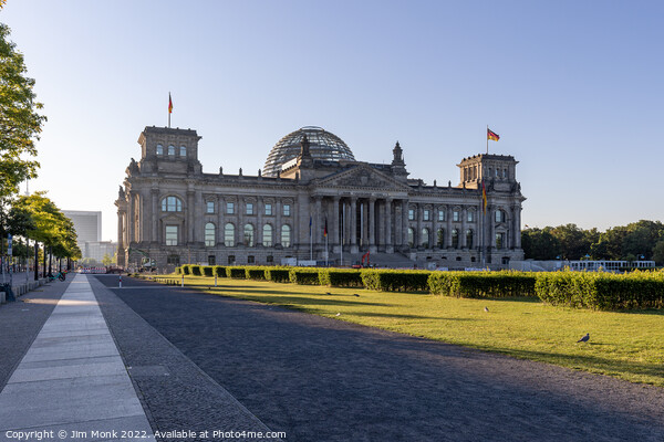 Reichstag Building Picture Board by Jim Monk