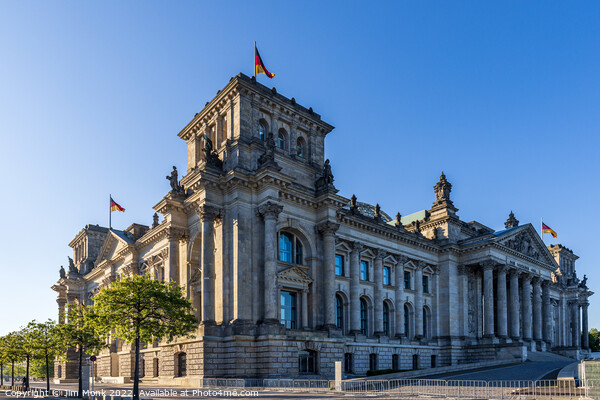 The Reichstag building Picture Board by Jim Monk