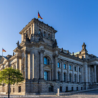 Buy canvas prints of The Reichstag building by Jim Monk