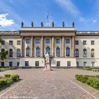 Buy canvas prints of Humboldt University in Berlin by Jim Monk