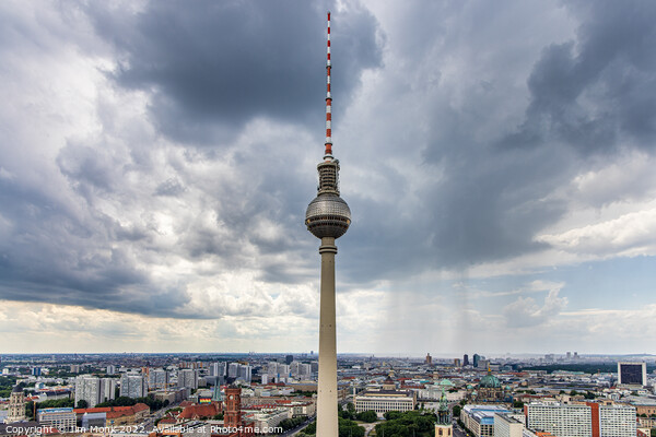 TV Tower Berlin Picture Board by Jim Monk