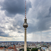 Buy canvas prints of TV Tower Berlin by Jim Monk