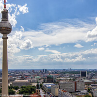 Buy canvas prints of Berlin Tv Tower by Jim Monk