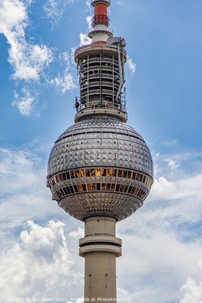 The TV Tower of Berlin Picture Board by Jim Monk