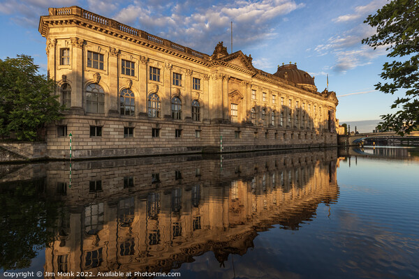  Bode Museum Reflections Picture Board by Jim Monk
