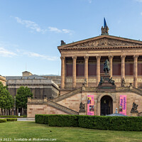 Buy canvas prints of Old National Gallery, Berlin by Jim Monk