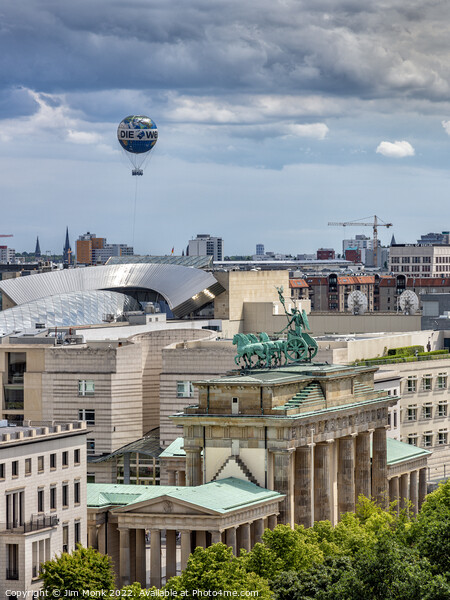 View from the Reichstag Picture Board by Jim Monk