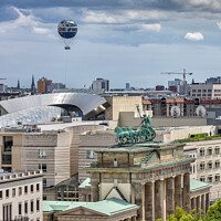 Buy canvas prints of View from the Reichstag by Jim Monk