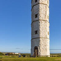Buy canvas prints of Old Flamborough Lighthouse by Jim Monk