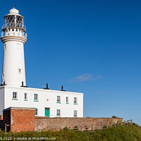 Buy canvas prints of Flamborough Head Lighthouse by Jim Monk
