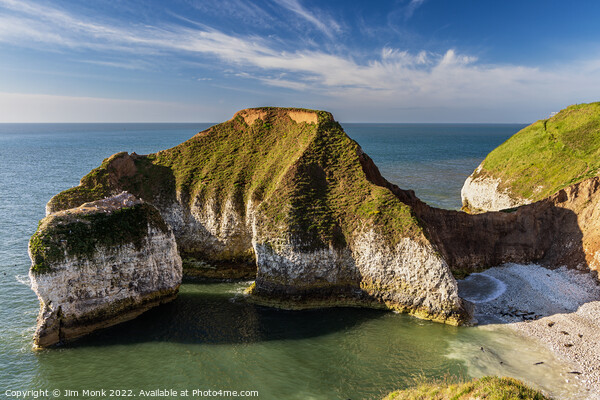 The Drinking Dinosaur, Flamborough Picture Board by Jim Monk