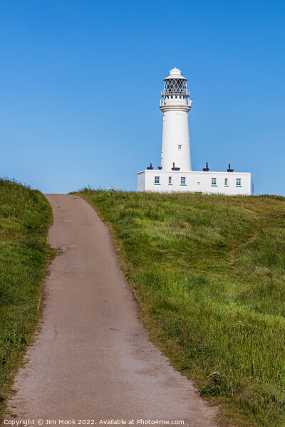 Flamborough Lighthouse Picture Board by Jim Monk