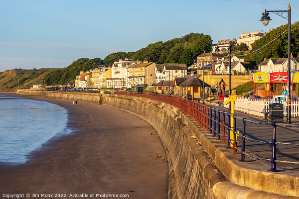 Filey Seafront Picture Board by Jim Monk