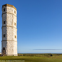 Buy canvas prints of The Old Lighthouse, Flamborough by Jim Monk
