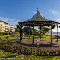 Buy canvas prints of Filey Bandstand by Jim Monk