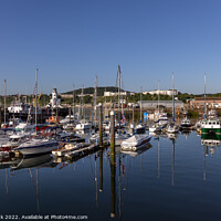 Buy canvas prints of Scarborough Harbour, North Yorkshire by Jim Monk