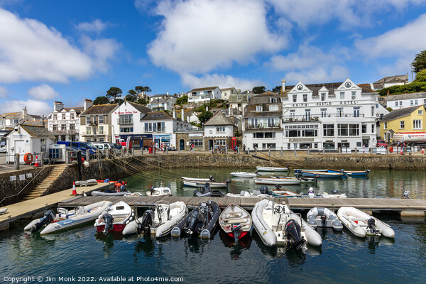 St Mawes Harbour  Picture Board by Jim Monk