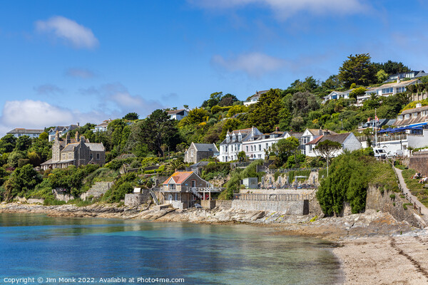 Tavern Beach, St Mawes  Picture Board by Jim Monk