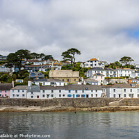 Buy canvas prints of St Mawes Waterfront by Jim Monk