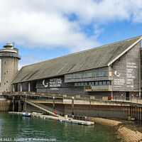 Buy canvas prints of National Maritime Museum, Falmouth by Jim Monk