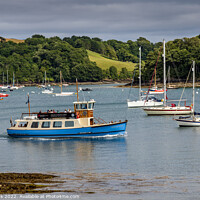 Buy canvas prints of St Mawes to Falmouth Ferry by Jim Monk