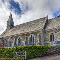 Buy canvas prints of St Mawes Church by Jim Monk