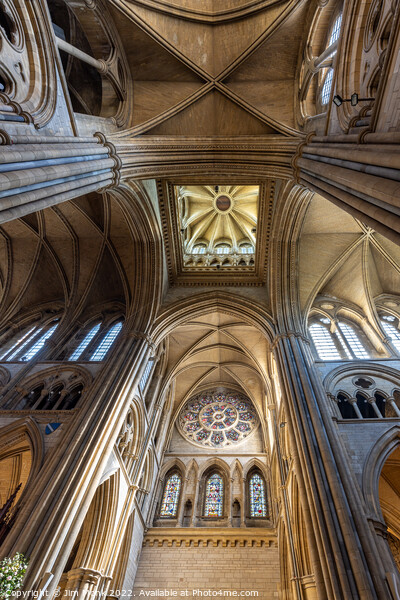 Truro Cathedral Ceiling Picture Board by Jim Monk