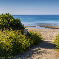 Buy canvas prints of Path to Pendower Beach by Jim Monk